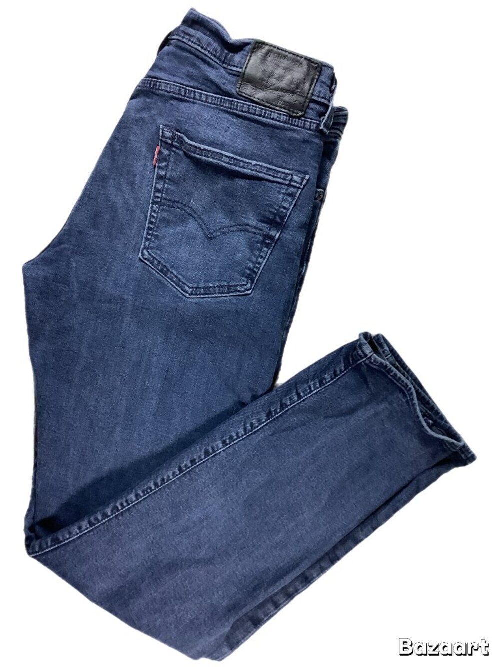 Levi’s 502 Tapered Fit Stretch Jeans Men’s 33x34 Dark Wash  Denim